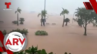 Huracán Isaías deja devastación en Puerto Rico y República Dominicana | Al Rojo Vivo | Telemundo