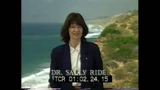 Ana Grinta doblando a Sally Ride