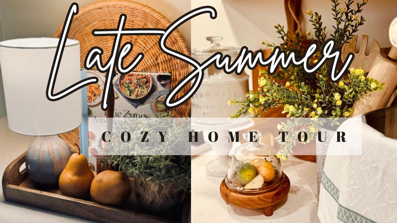 SUMMER HOME TOUR | SIMPLE & COZY HOME DECOR IDEAS FOR PRE-FALL SEASON | SEA GREEN COASTAL COTTAGE
