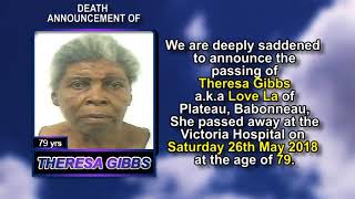 Theresa Gibbs short