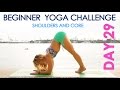 Day 29 Beginner Yoga Challenge - The Playful Dolphin for Strong Shoulders and Core