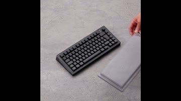 The Decksaver GE cover for the Glorious GMMK3 75%
