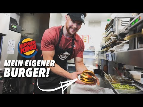 Lukas macht seinen EIGENEN BURGER bei BURGER KING