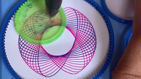 How we can make spirograph Designs by using spirograph scale ? #shortsvideo #spirograph #2024 #viral