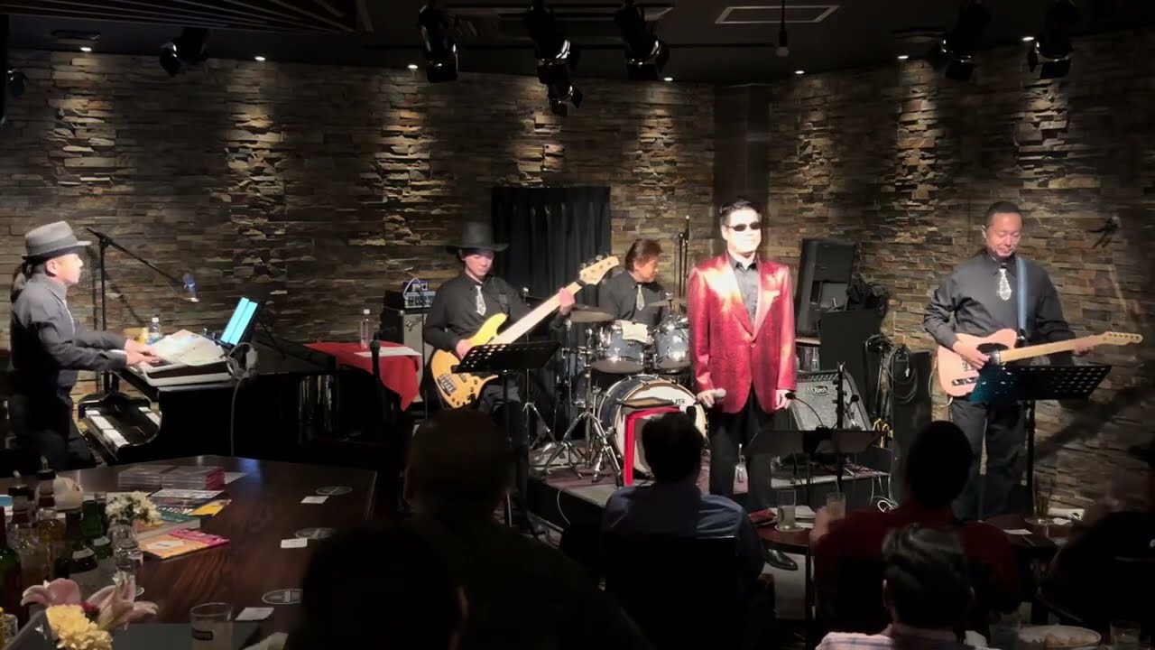 ♪乱れ髪・ cover 清水博正  2024年5月23日  自由が丘マッカートニーライブにて