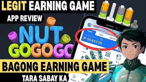 NUT GO EARNING APP LEGIT BA? GCASH WITHDRAWAL PROOF 🔜