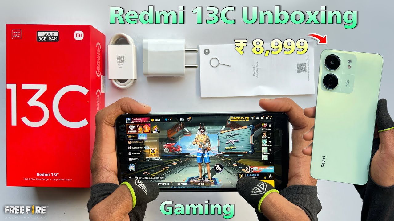 Redmi 13C design, specifications leaked in unboxing video