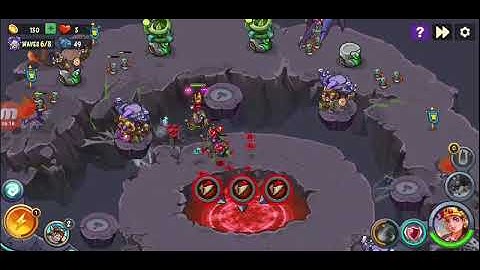 King Of Defense Battle Frontier - World 2 Stage 49 - Hell