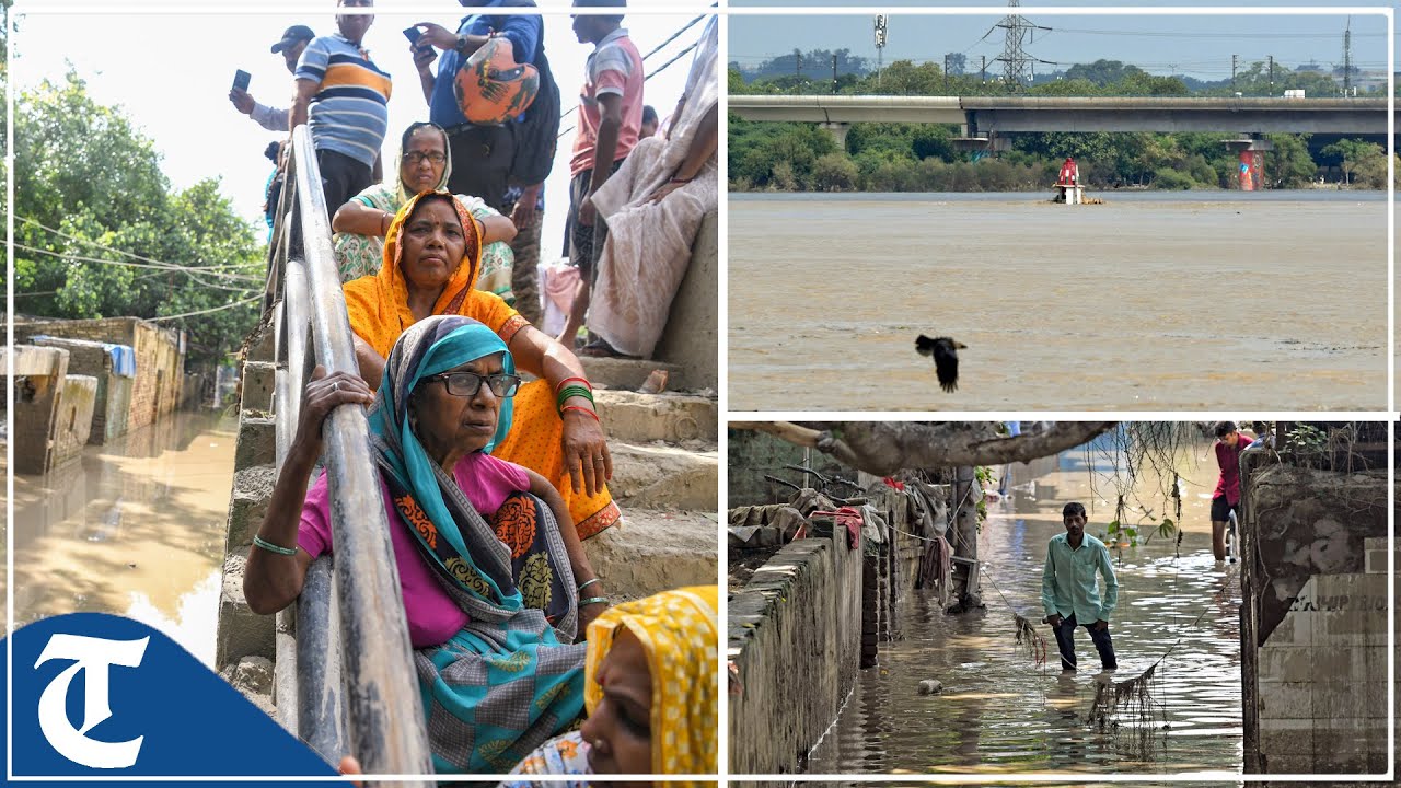 Delhi: Yamuna River continues to overflow, water level recorded above danger mark again