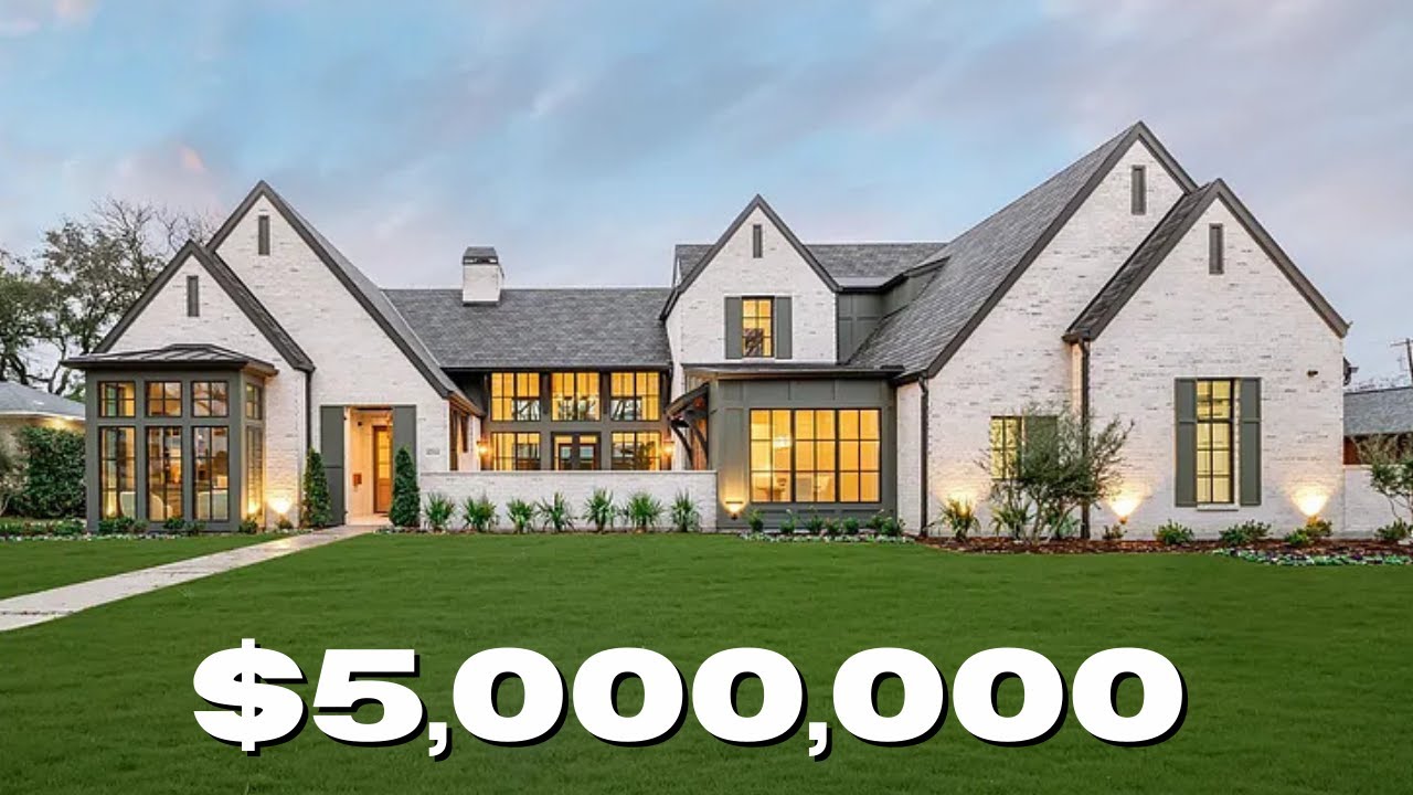 TOUR A $5M TRANSITIONAL HOME | Texas Real Estate | Dallas Realtor | PRESTON HOLLOW