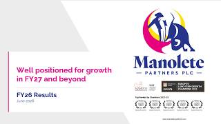 MANOLETE PARTNERS PLC - Full Year Results for the year ended 31 March 2026
