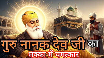 गुरु नानक देव जी का मक्का में चमत्कार |  #gurunanakdevji #guru