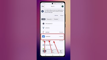 How To Check Facebook Password #shorts