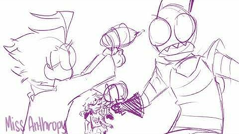 Dib you fucking Moron | Invader Zim shitpost Animatic