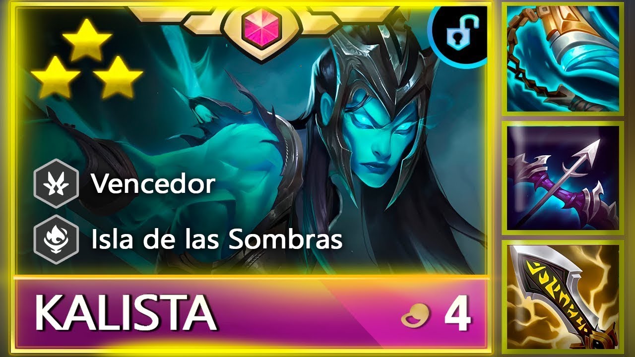 🔥KALISTA AL 3 ⭐⭐⭐  EXPLOTA TODO en TFT Set 16