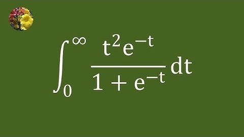 Evaluating the improper integral using infinite series, Dirichlet eta and riemann zeta function