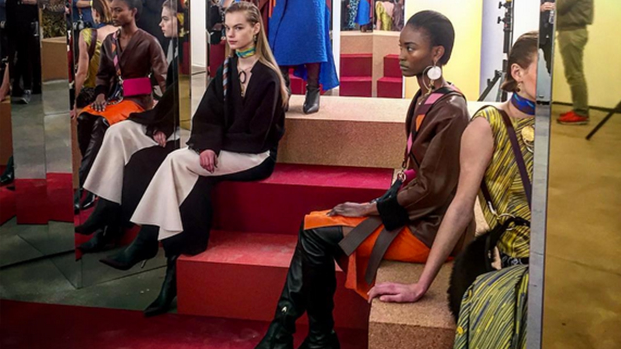 Diane von Furstenberg Fall Winter 2017 Collection by Jonathan Saunders | NYFW