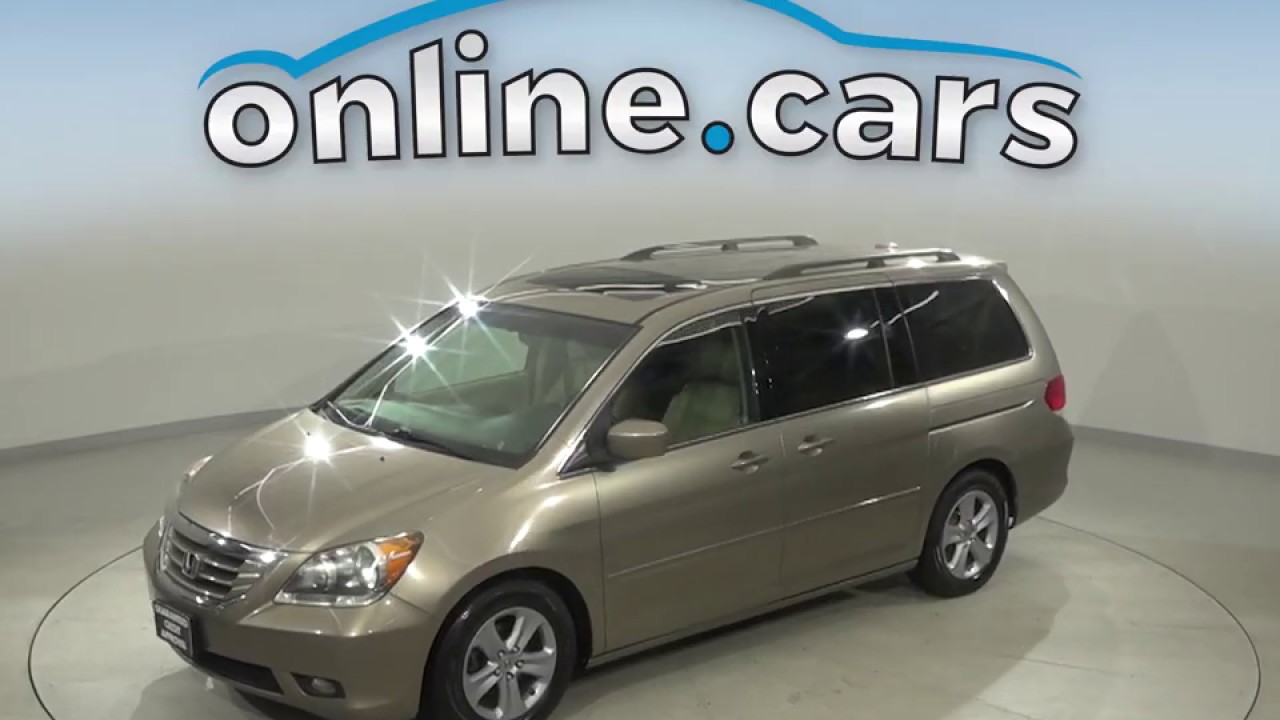 A17469GT Used 2008 Honda Odyssey Touring With Navigation Bronze Test Drive, Review, For Sale