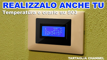 Come visualizzare temperatura e orario su 503 in tutte le stanze - Tartaglia channel