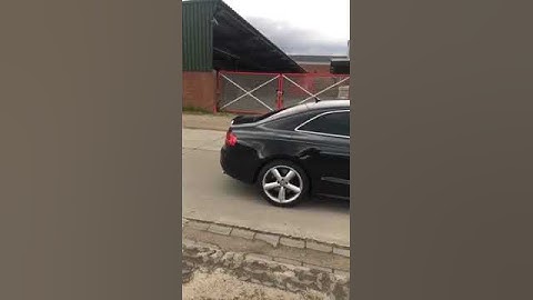 Audi s5 rs5 straight pipe