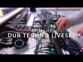 Rufes live  dub techno liveset elektron machines only  dawless