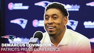 Defensive Coordinator DeMarcus Covington: "Ready for everything." | Patriots Press Conference
