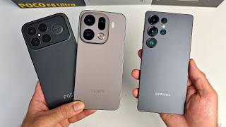 POCO F8 Ultra vs S25 Ultra vs OPPO Find X9 Pro - Brutally Honest Comparison