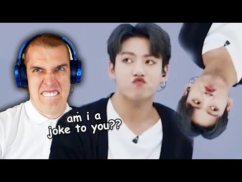 😂 FRESH BTS CRACK! 😂 Comedian Reacts to jungkooks duality being a threat to humanity for 8 minutes