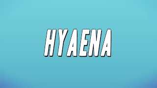 Travis Scott - HYAENA (Lyrics)