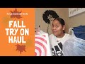 FALL PLUS SIZE TRY-ON HAUL (WAL-MART, RUE 21, TARGET) MUST HAVES 🍂🍂