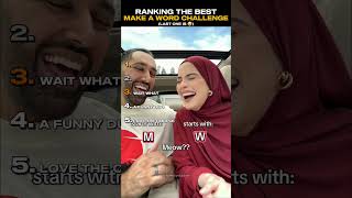 Ranking The Best "Make A Word" Challenge (part 3)