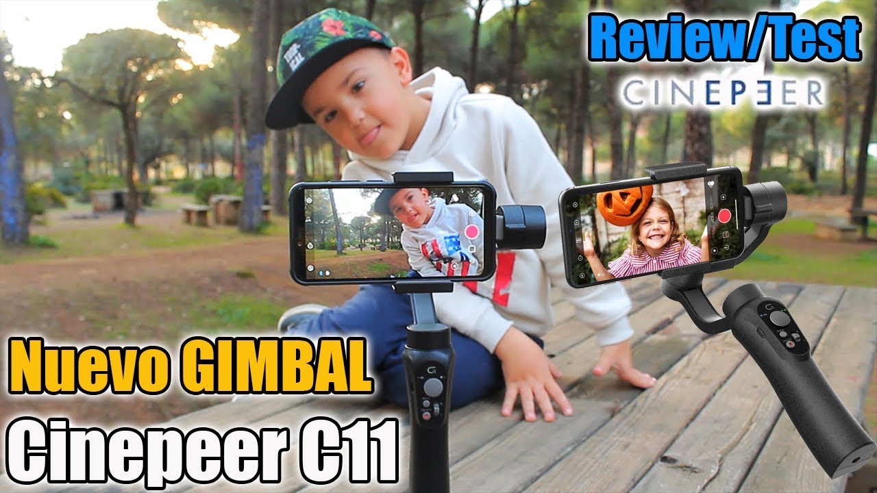 Gimbal CINEPEER C11 Nuevo - Review y TEST - ESPAÑOL