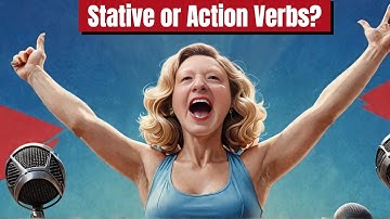 Stative vs. Action Verbs: The Ultimate Showdown! #english #englishgrammar #educational