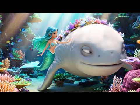 Mermaid Rumi and the Whispering Shell | Calm Ocean Story for Kids