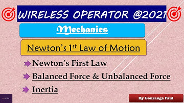 Mechanics I Newton