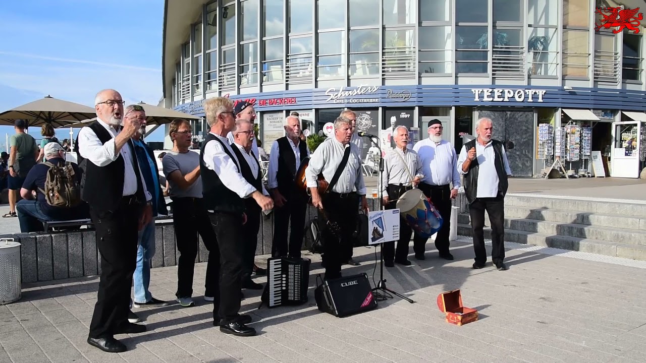 10.09.-12.09.2021 Warnemünde Die Breitlings (Männerchor) spielen Shantylieder Teil 1