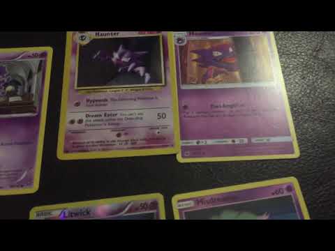 All of my Halloween Pokemon card