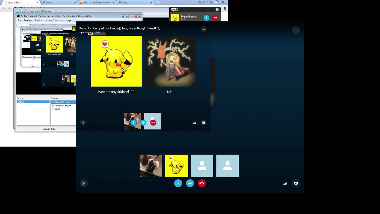 Random Skype Call YouTube