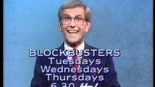 Blockbusters HTV promo trailer + continuity line-up menu (1990)