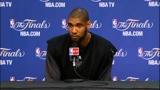 Tim Duncan NBA Finals Press Conference: LeBron James and Game 4