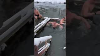 Swimming In The Russian Winter