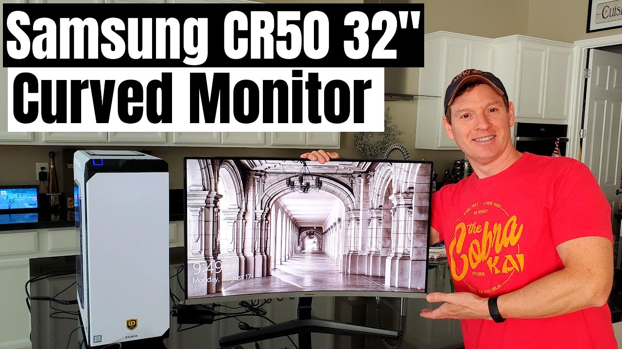 SAMSUNG Moniteur 24 pouces CURVEDserie 3à 1920 x 1080.