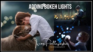 Adding bokeh to a photo- Lightroom and Photoshop trick screenshot 3