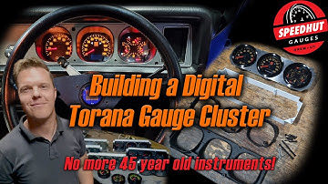 Building the perfect SLR dash - Holden Torana Digital SpeedHut gauges