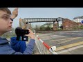 14 SCARY MISUSE AND FREIGHT TRAIN Mount Pleasant MCB-CCTV, Hampshire