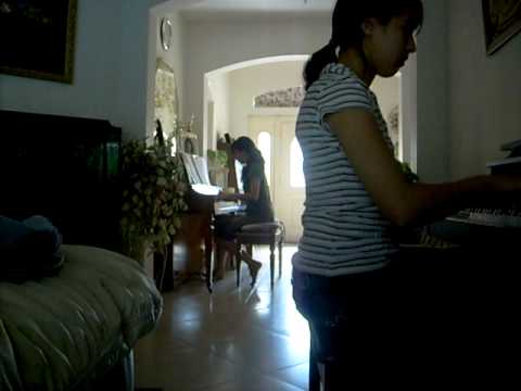Steph and Kim Piano Duo (To Zanarkand/Requie...  f...