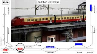 Operations on the Ercallbahn  - Operating Session 1 - Part 5 12:00- 13:57