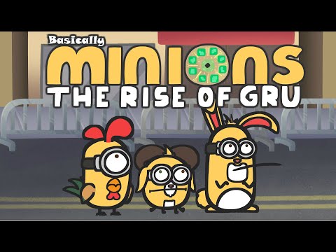 Basically Minions The Rise of Gru in 60 seconds