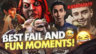 BEST FAIL and FUN Moments of TI10 The International 10 Group Stage - Dota 2