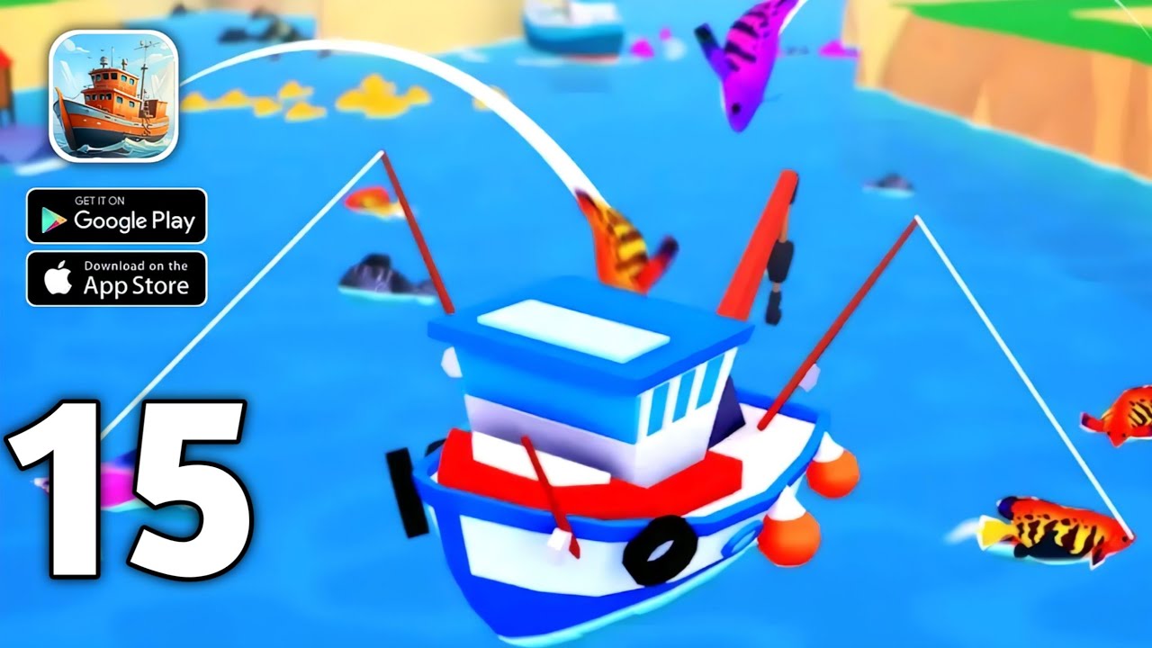 Idle Fish 2 Fishing Tycoon Gameplay |  Mobile And Android Game 2024 ▶️ Fish Mobile Game